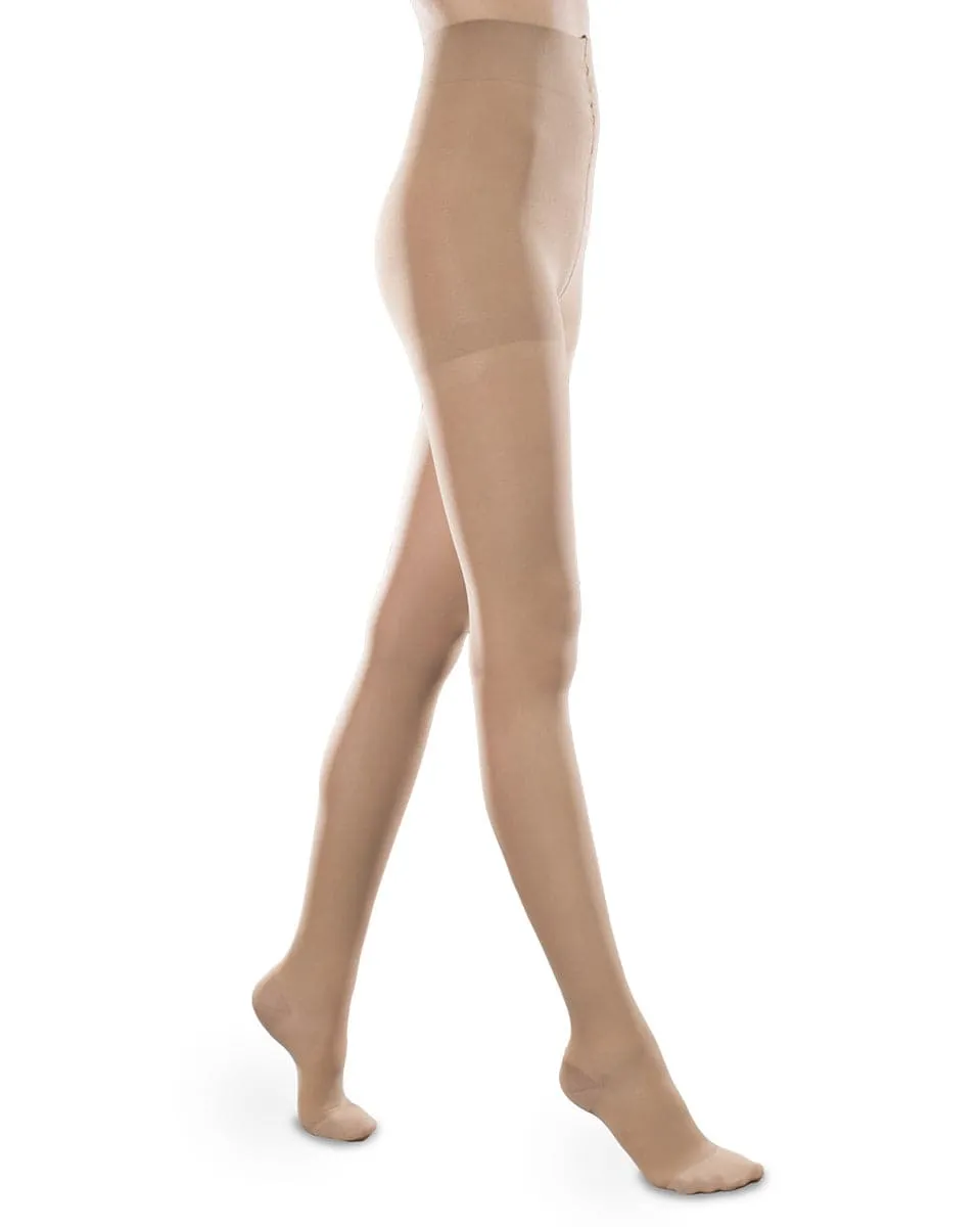 Therafirm Sheer Ease Women's Closed Toe Pantyhose 30-40mmHg