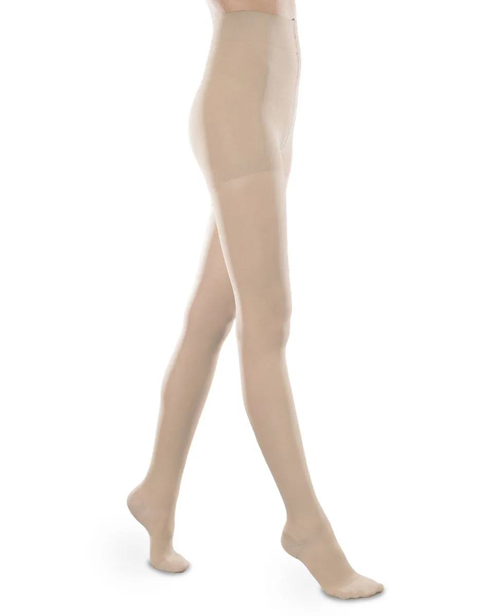 Therafirm Sheer Ease Women's Closed Toe Pantyhose 30-40mmHg