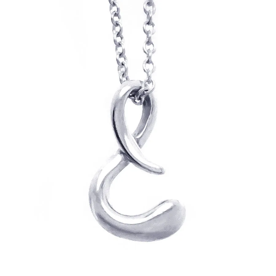Tiffany & Co. Elsa Peretti Alphabet "S" Pendant