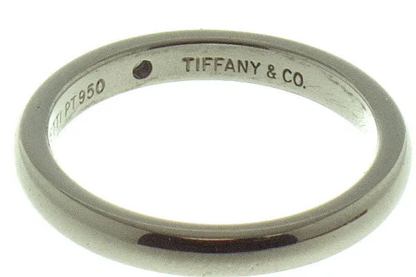 Tiffany Elsa Peretti Platinum Diamond Band Ring