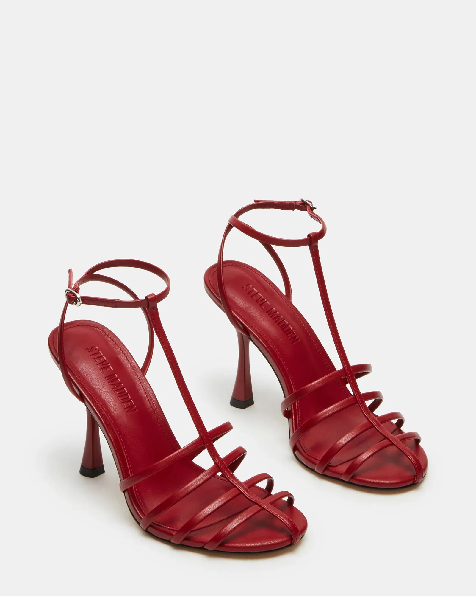 TILDAH RED LEATHER