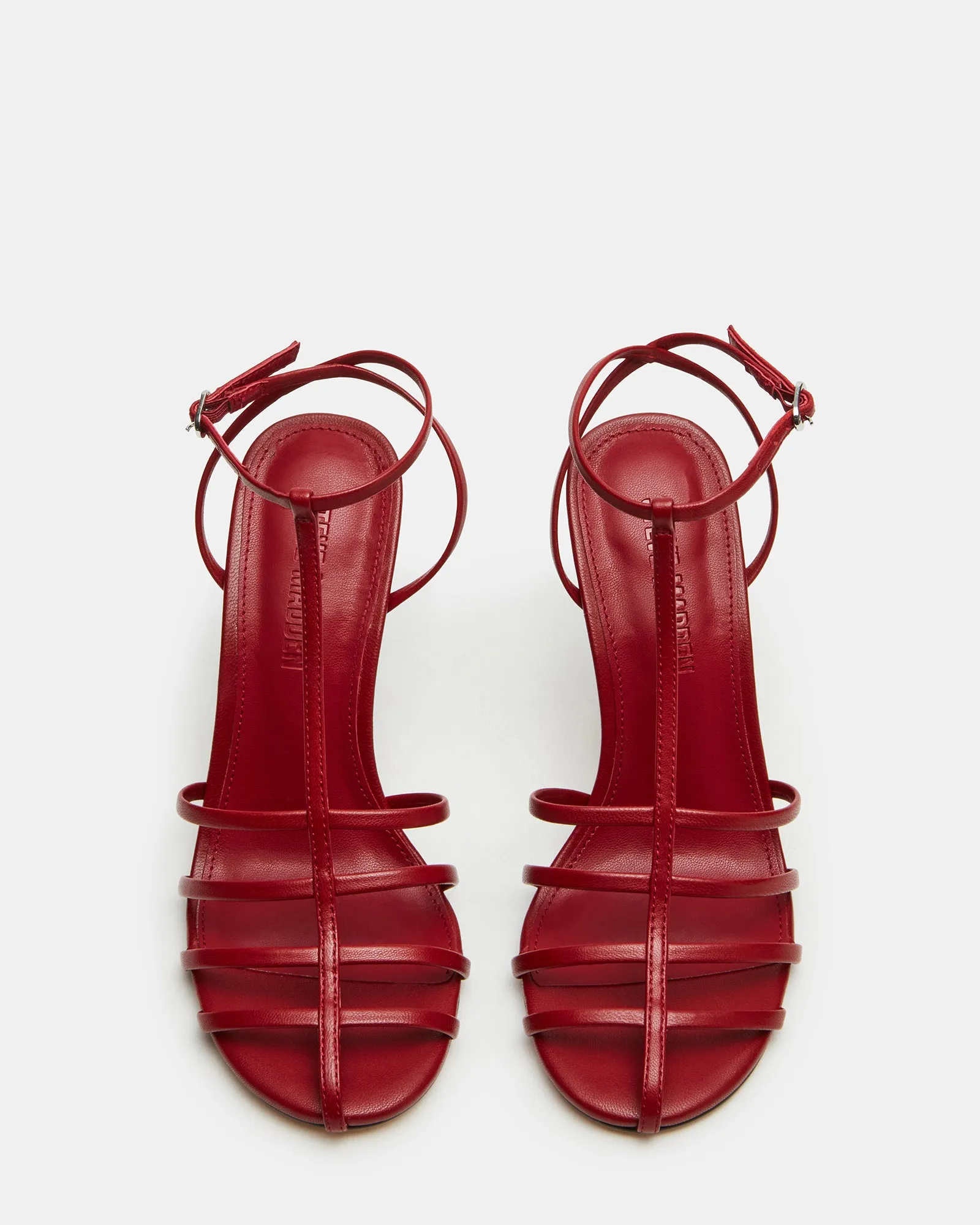 TILDAH RED LEATHER