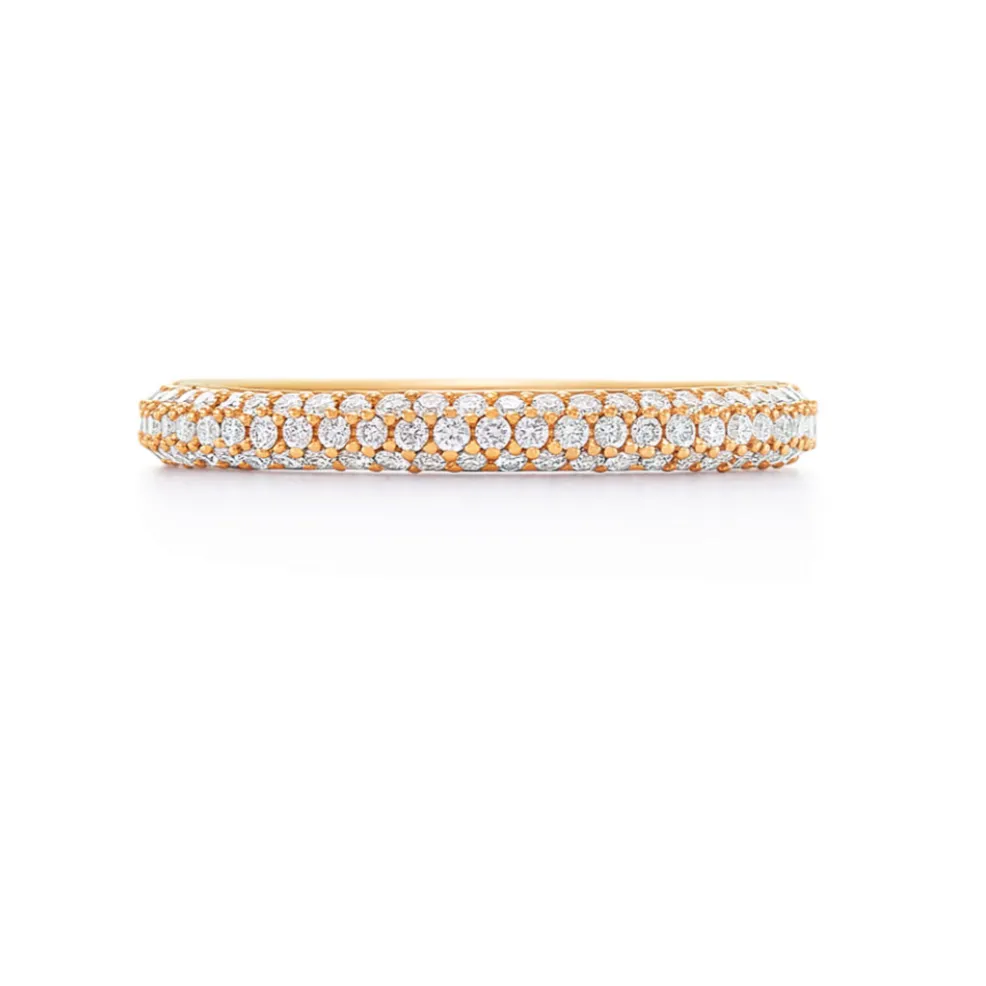 Trio Pavé Diamond Band