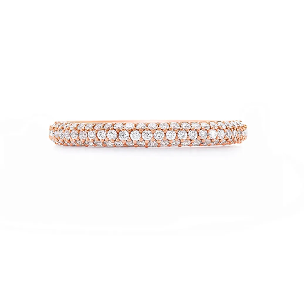 Trio Pavé Diamond Band