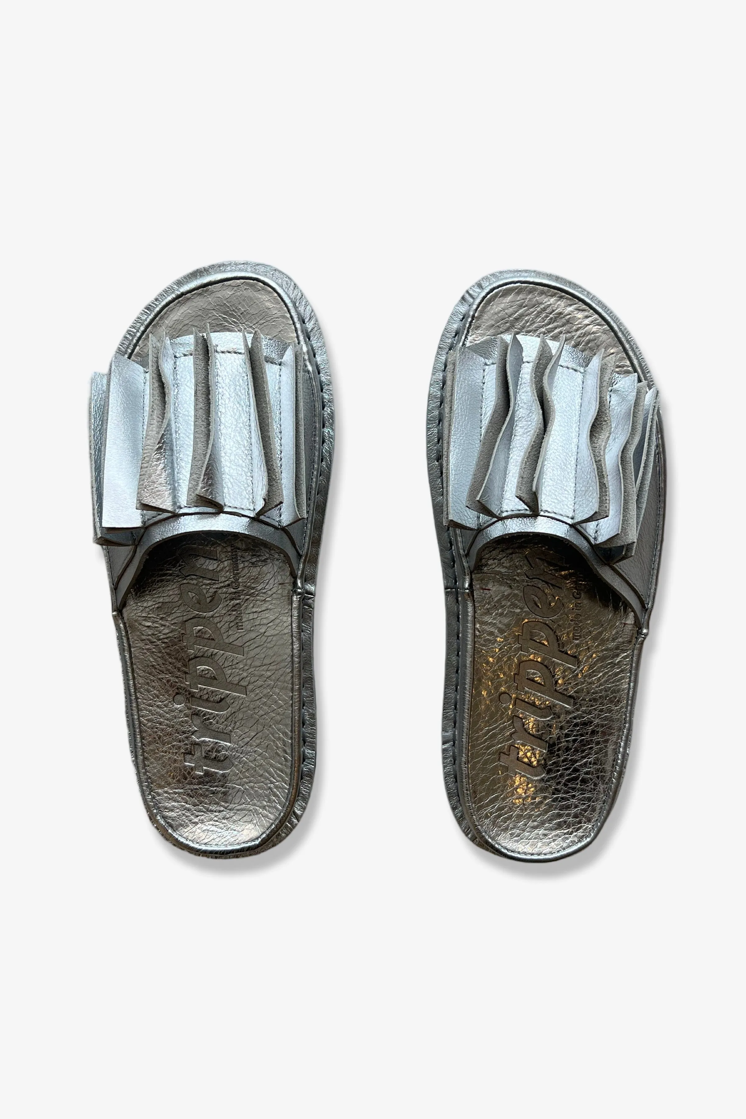 Trippen Slate Sandal | Silver