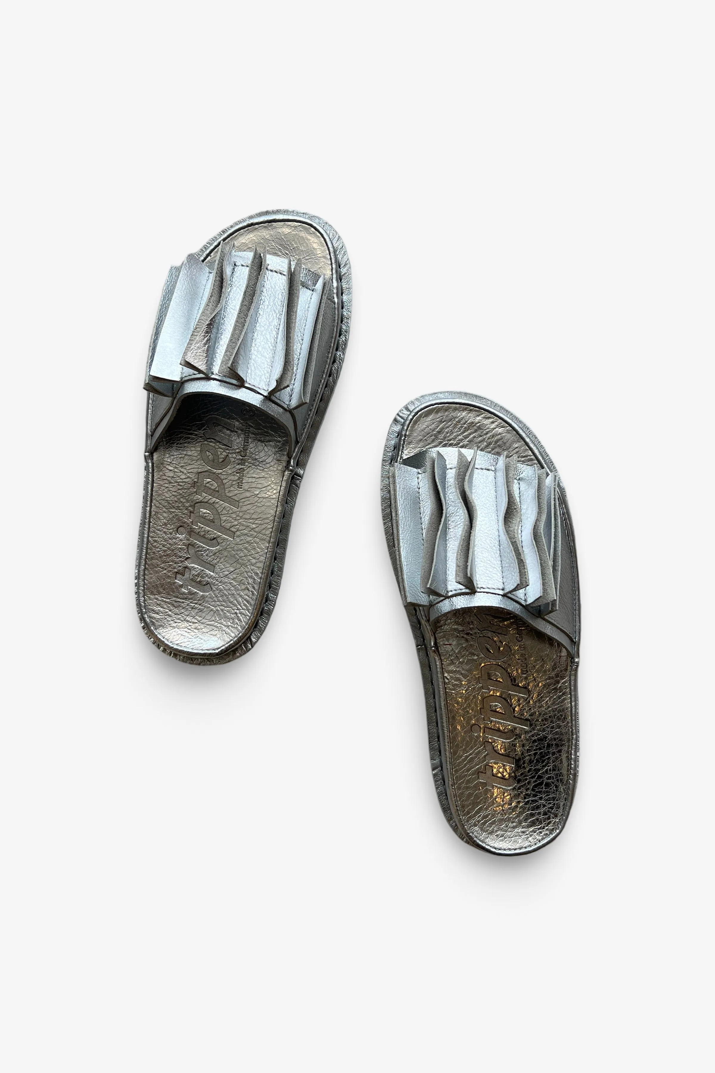 Trippen Slate Sandal | Silver