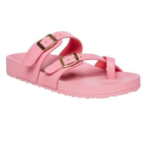 TWILA Women's Flats Thong Footbed Slide Sandals