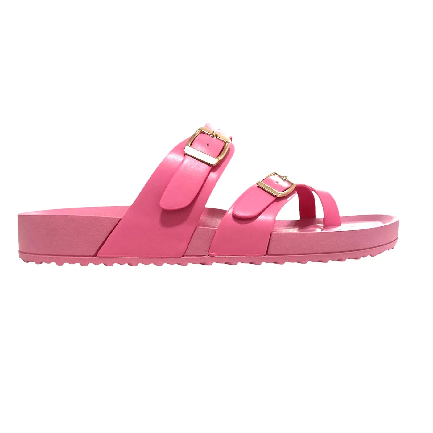 TWILA Women's Flats Thong Footbed Slide Sandals