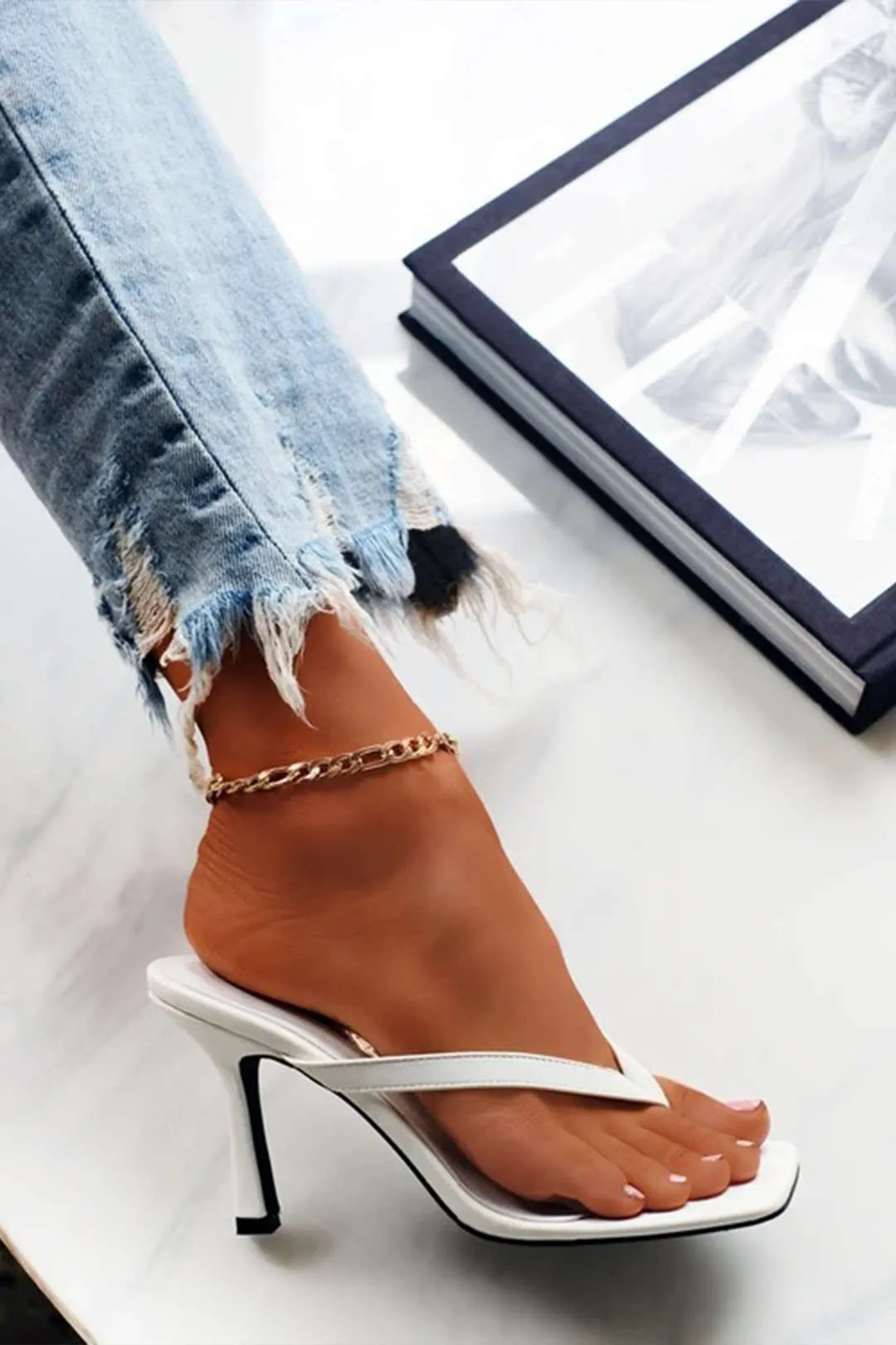 Ulalia - Versatile Mid Heel Design Woman's Sandals