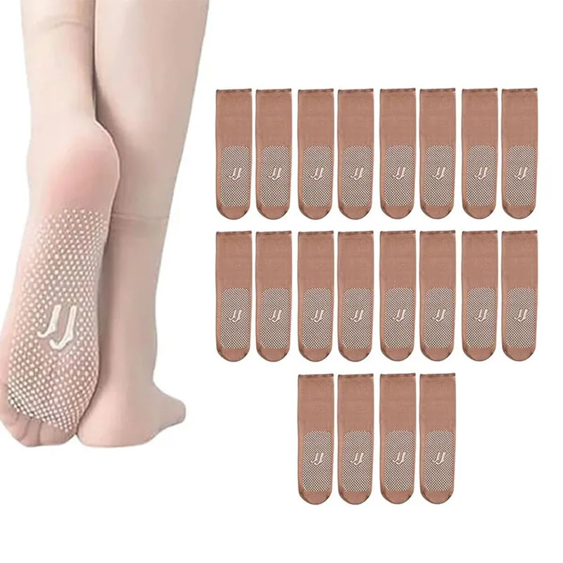 Ultra-thin non-slip ankle socks – breathable and elegant for everyday wear