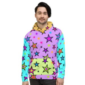 Unisex Hoodie, Kawaii Stars