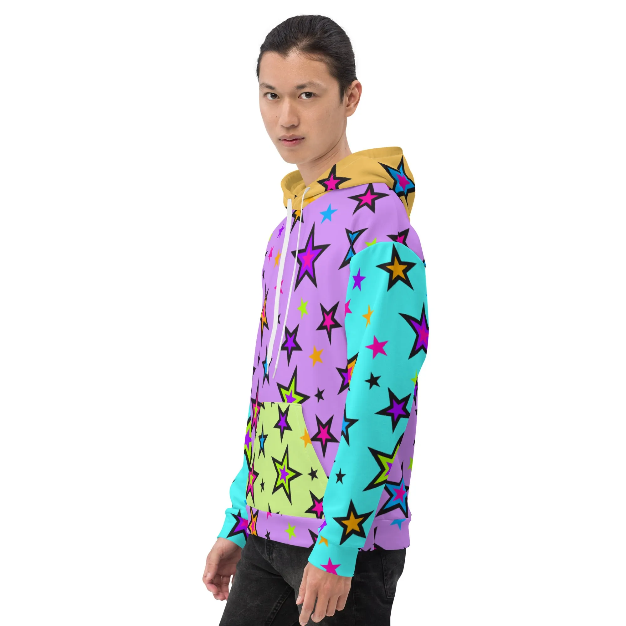 Unisex Hoodie, Kawaii Stars