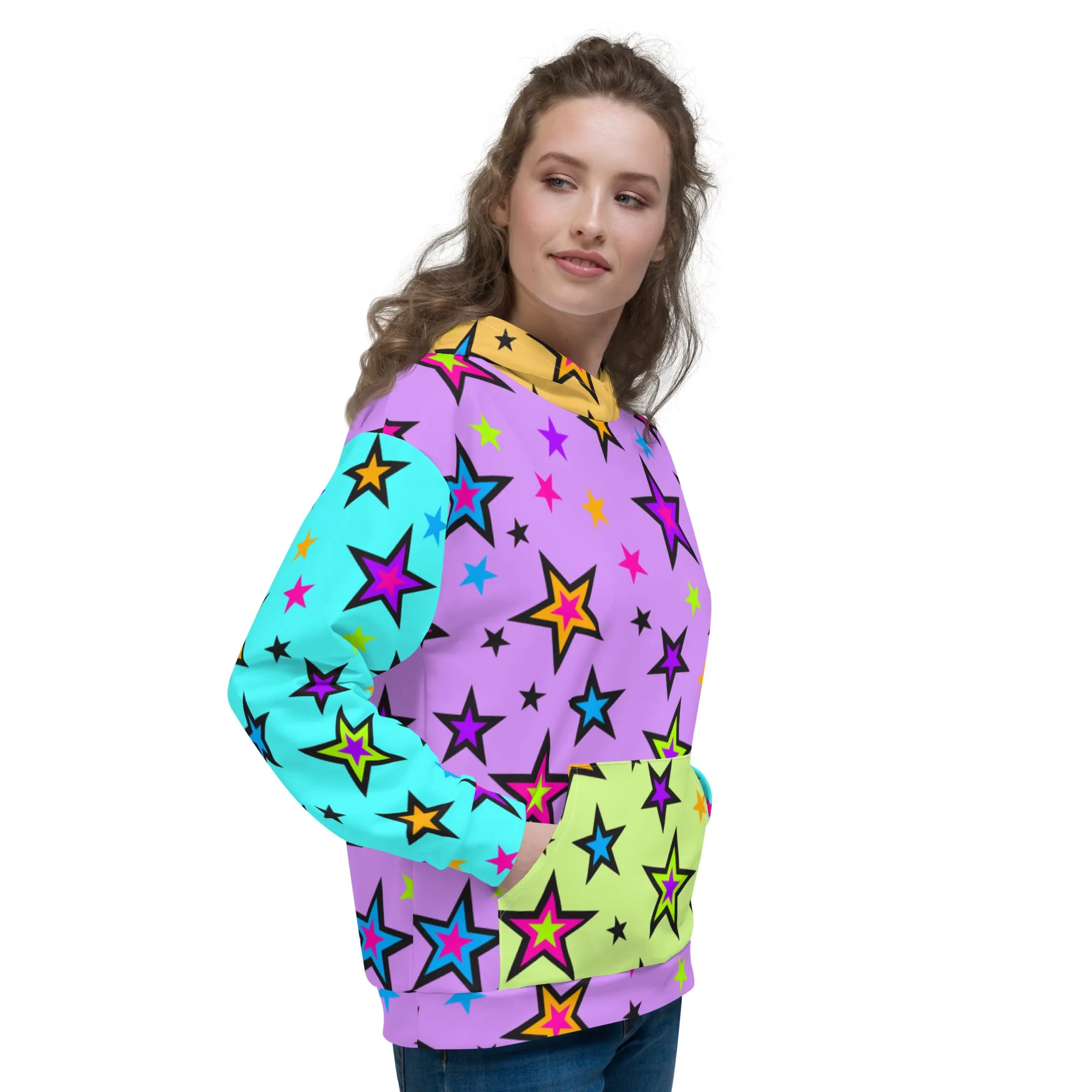 Unisex Hoodie, Kawaii Stars