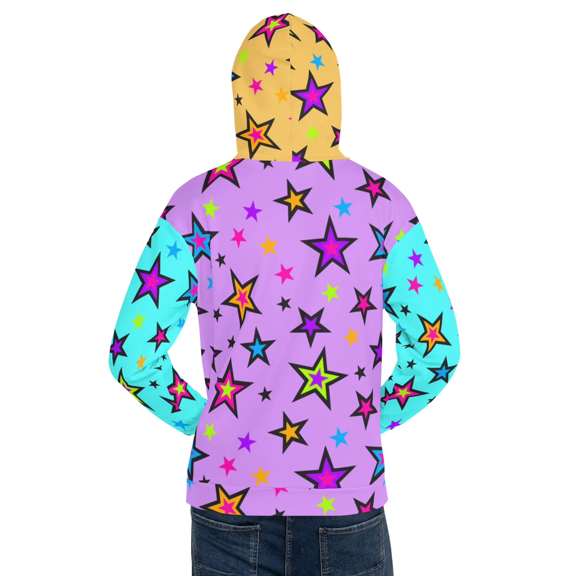Unisex Hoodie, Kawaii Stars