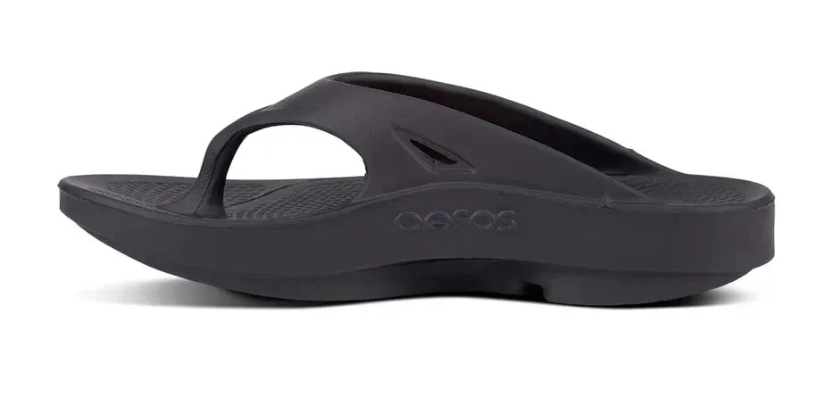 UNISEX OOFOS OORIGINAL SANDAL | BLACK