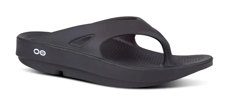 UNISEX OOFOS OORIGINAL SANDAL | BLACK