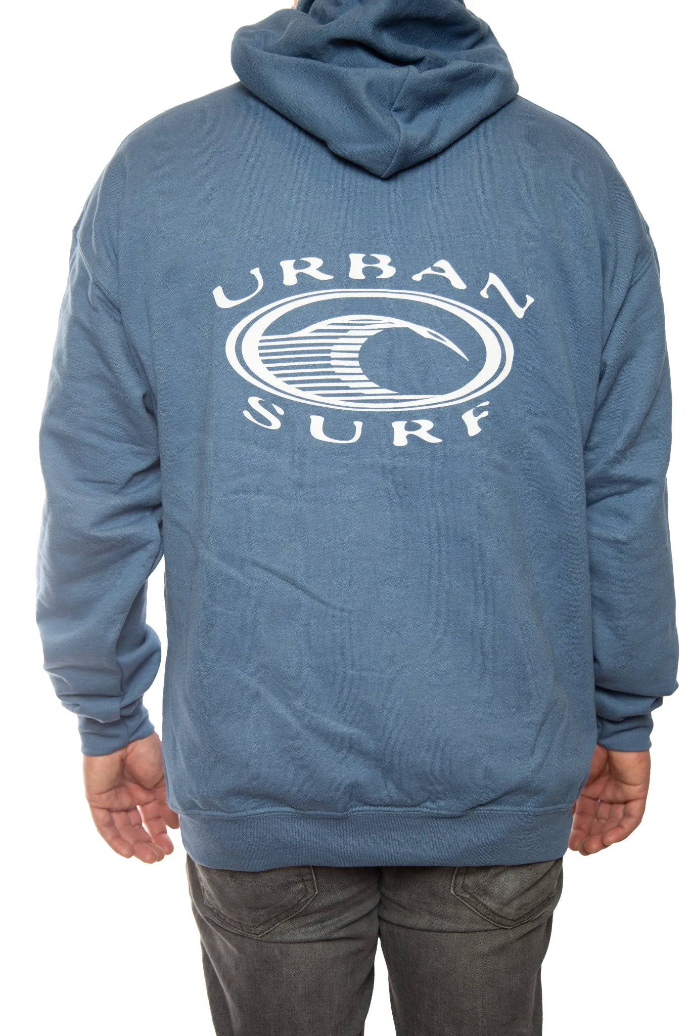 Urban Surf Retro Logo Hoodie (Unisex)