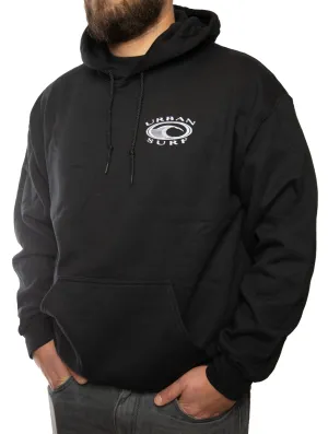 Urban Surf Retro Logo Hoodie (Unisex)