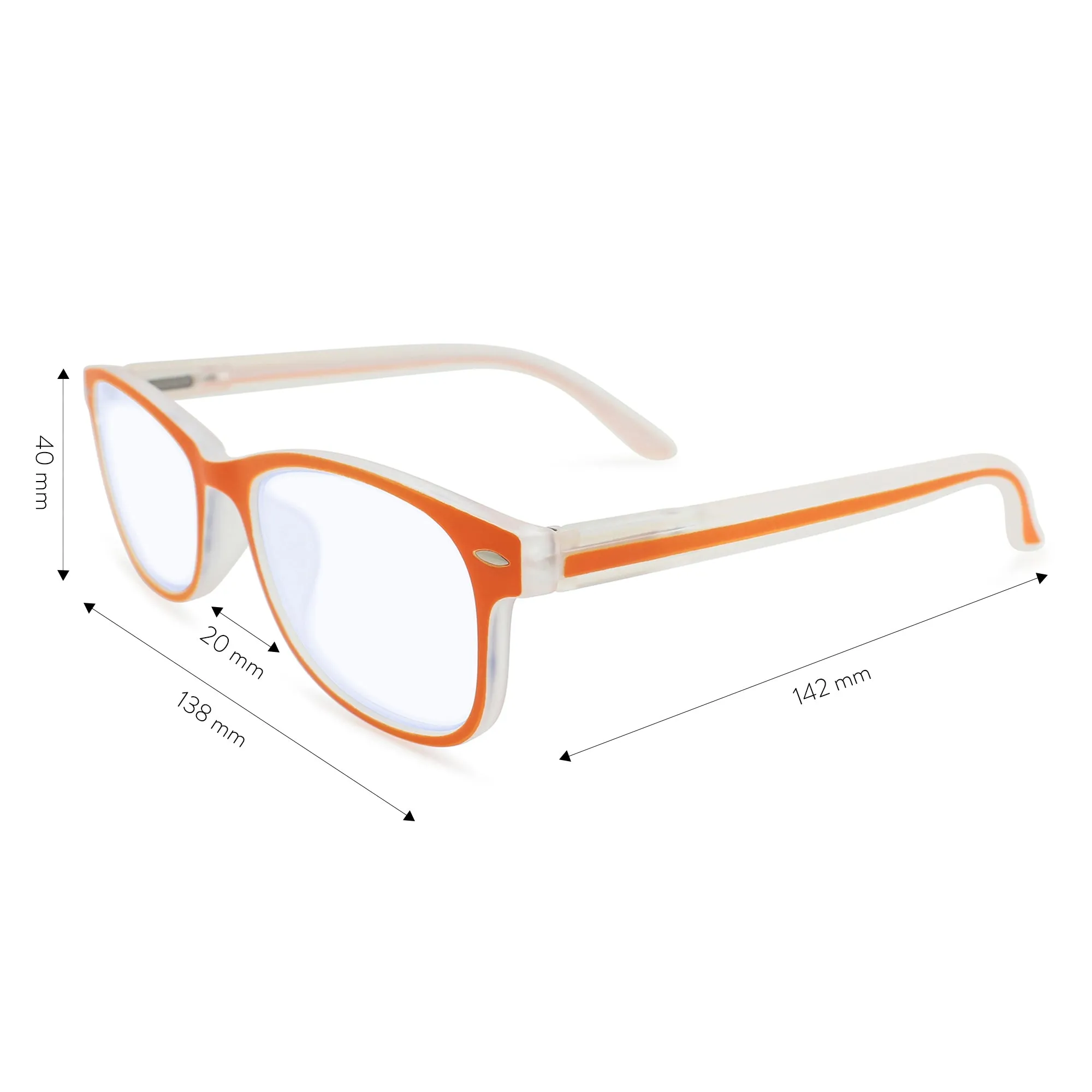 Vivid Colorful Reading Glasses Anti Glare Lenses | R-859P