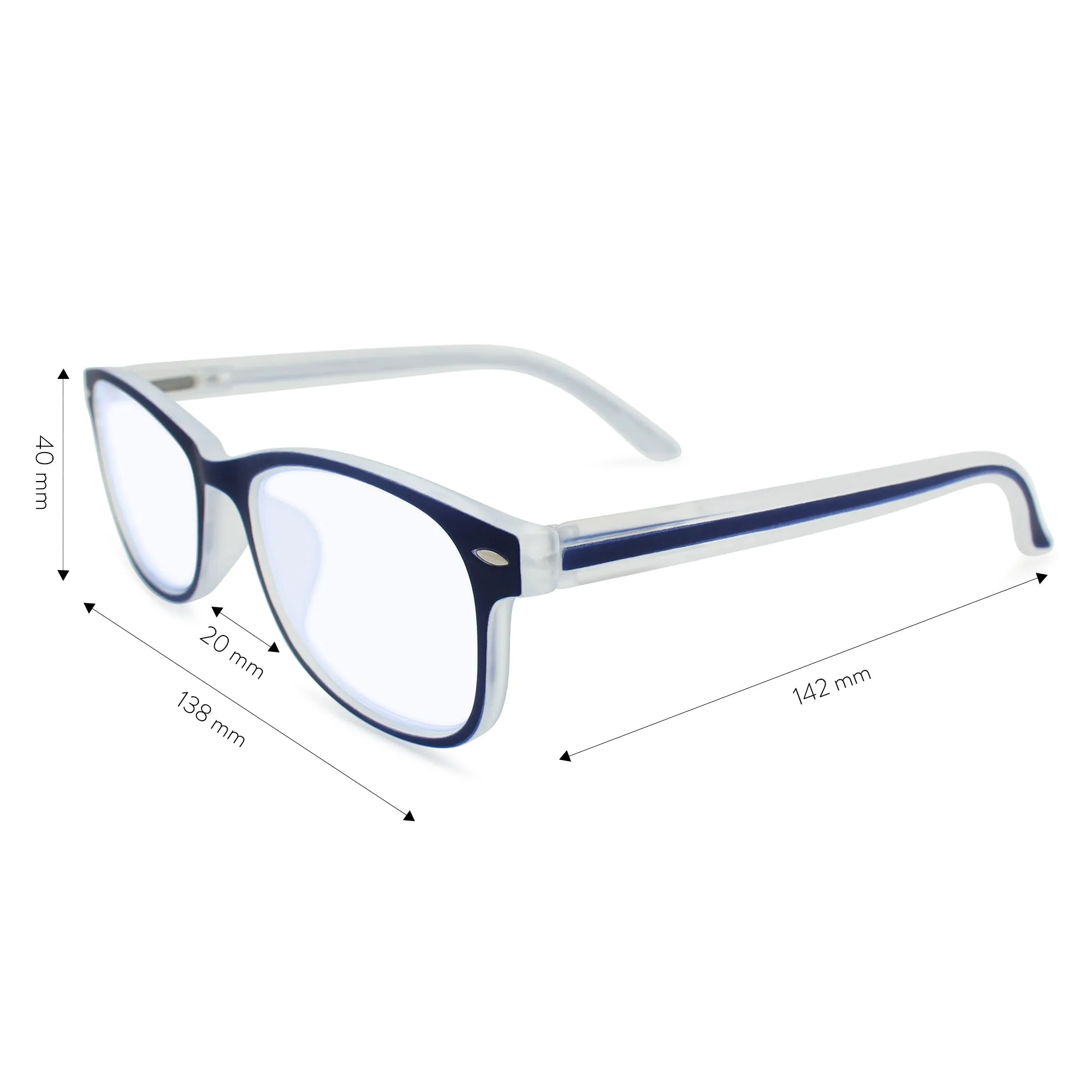 Vivid Colorful Reading Glasses Anti Glare Lenses | R-859P