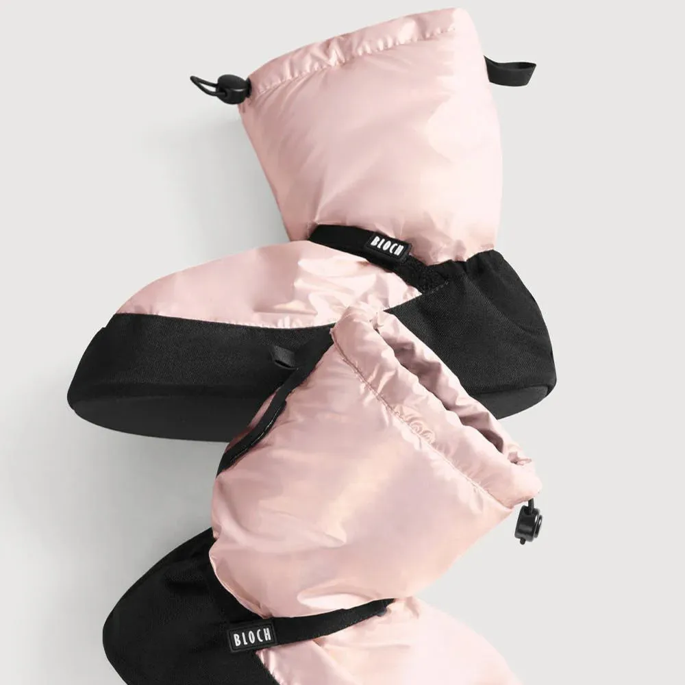 Warm Up Booties - Metallic Pink