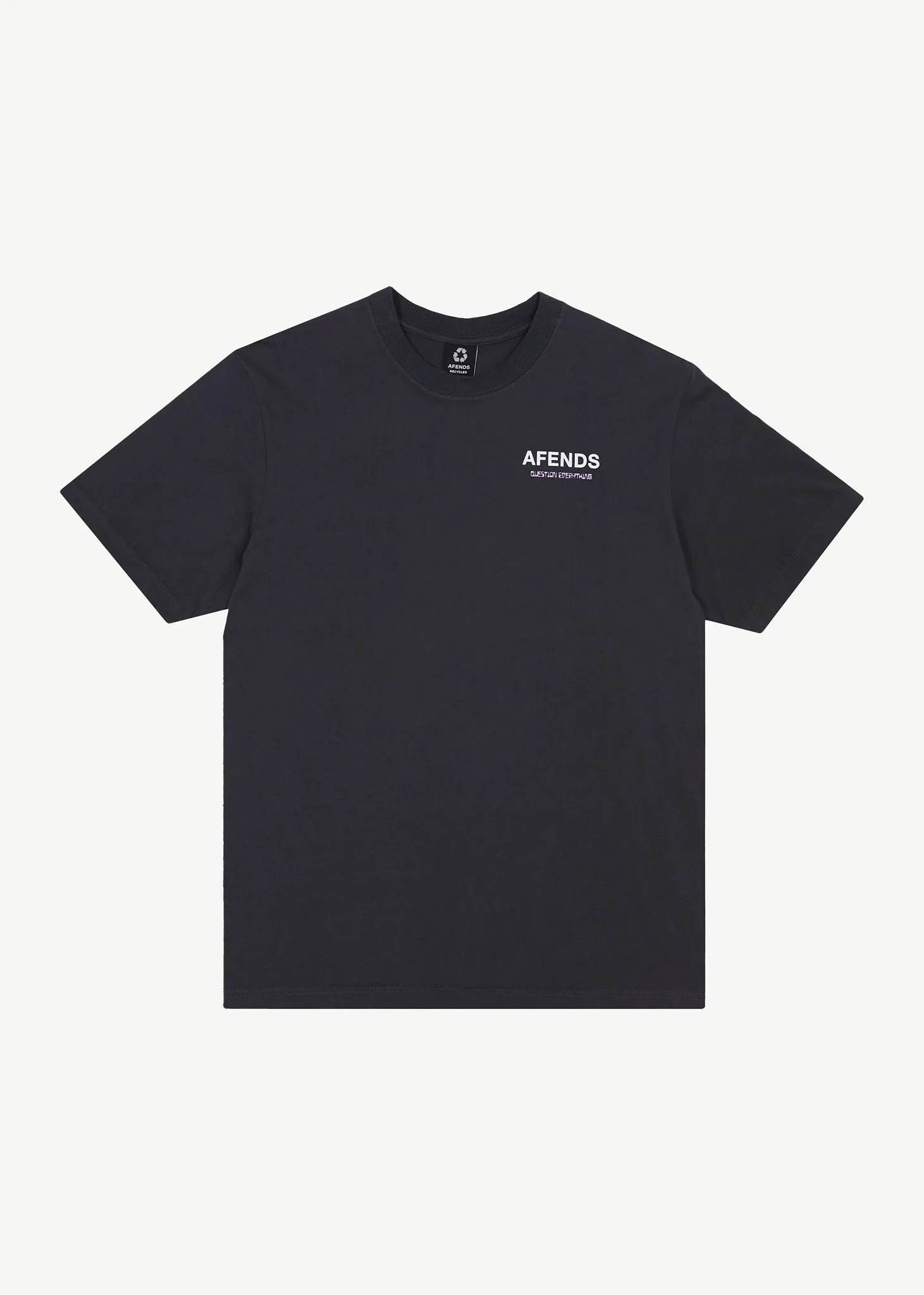 Waveform Retro Graphic Fit T-Shirt Charcoal