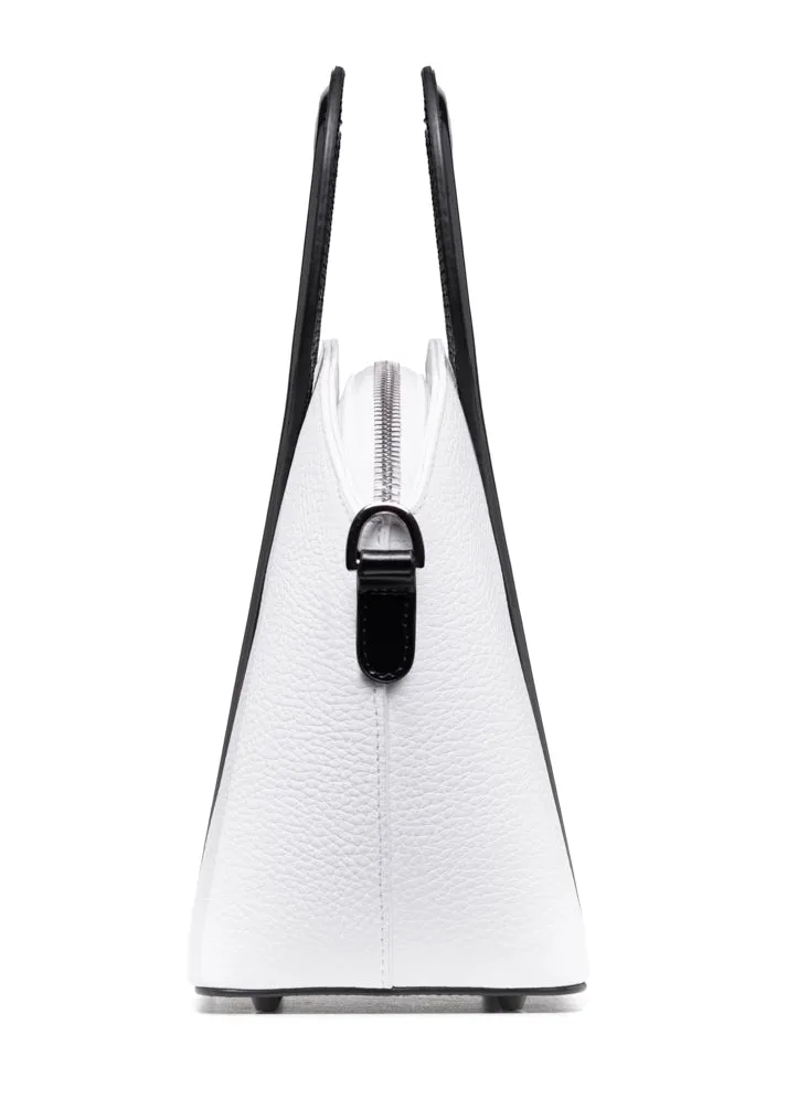 White and Black Signature Bag
