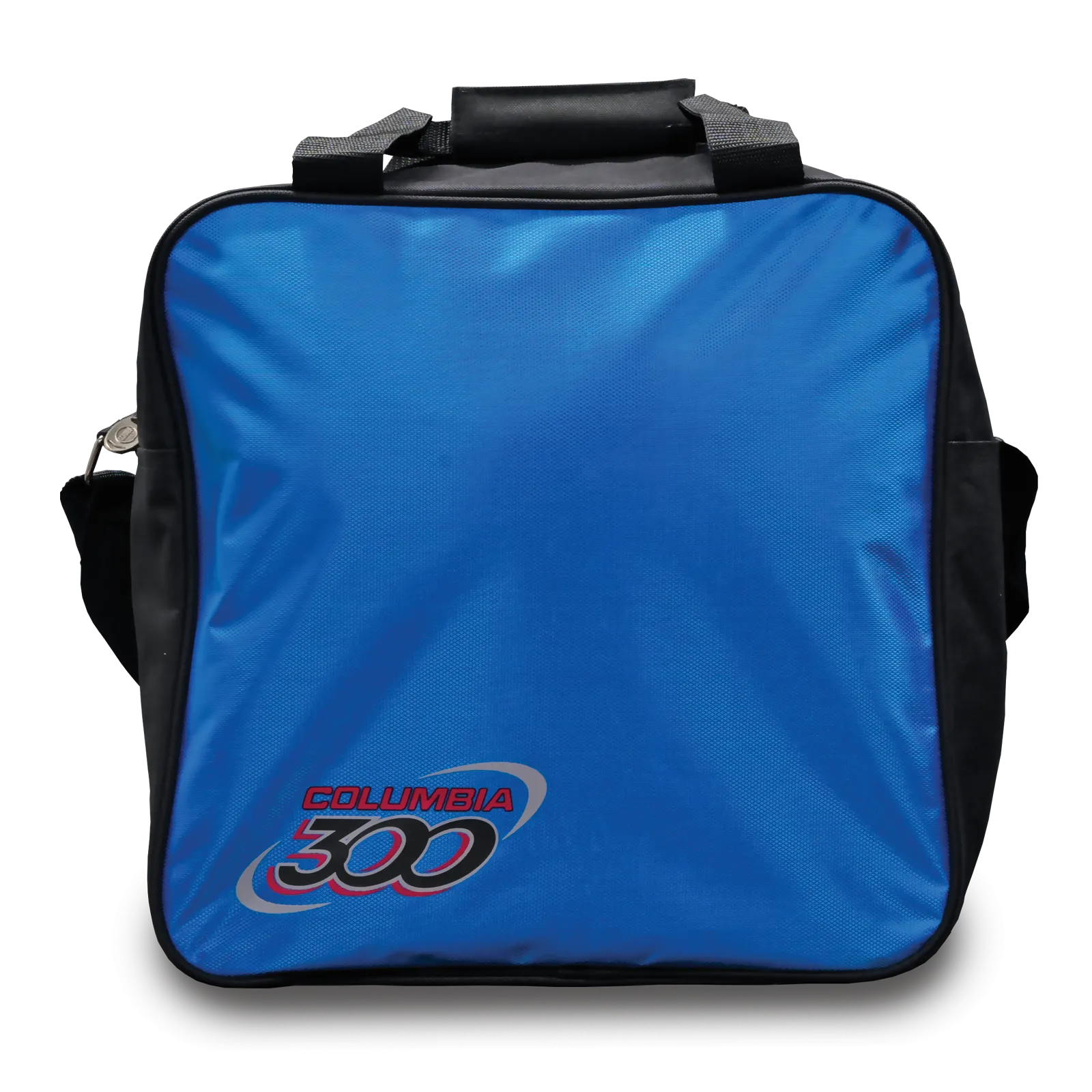 White Dot Single Tote - Blue