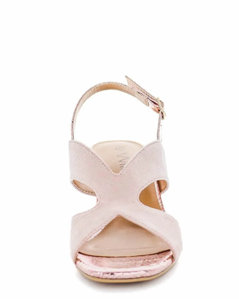 Wilde Shoes Siena Strappy Block Heels
