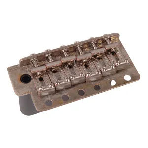 Wilkinson 6 Screw Classic Vibrato ~ Chrome Distressed