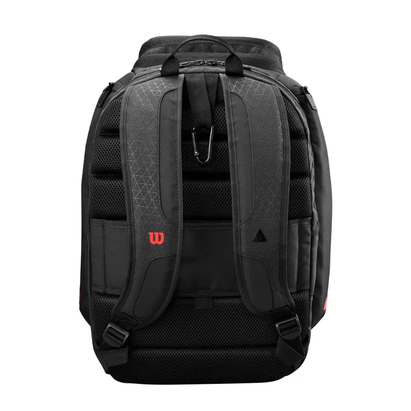Wilson Clash V3 Backpack - Black/Infrared