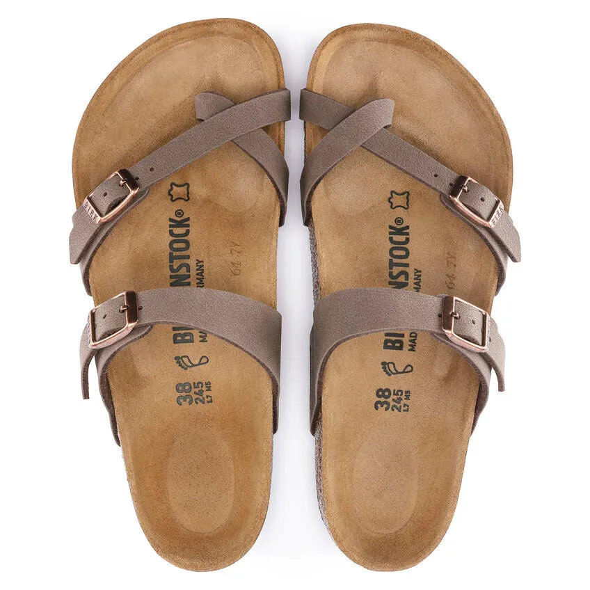 WOMEN'S BIRKENSTOCK MAYARI BIRKIBUC | MOCHA