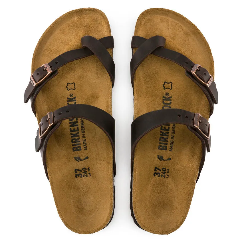 WOMEN'S BIRKENSTOCK MAYARI OILED LEATHER | HABANA
