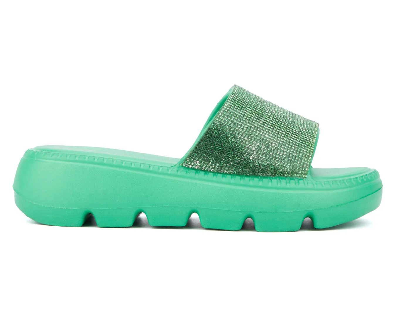 Women's Glitter Gaze Slide Sandal
