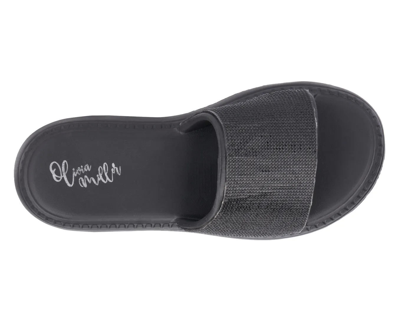 Women's Glitter Gaze Slide Sandal