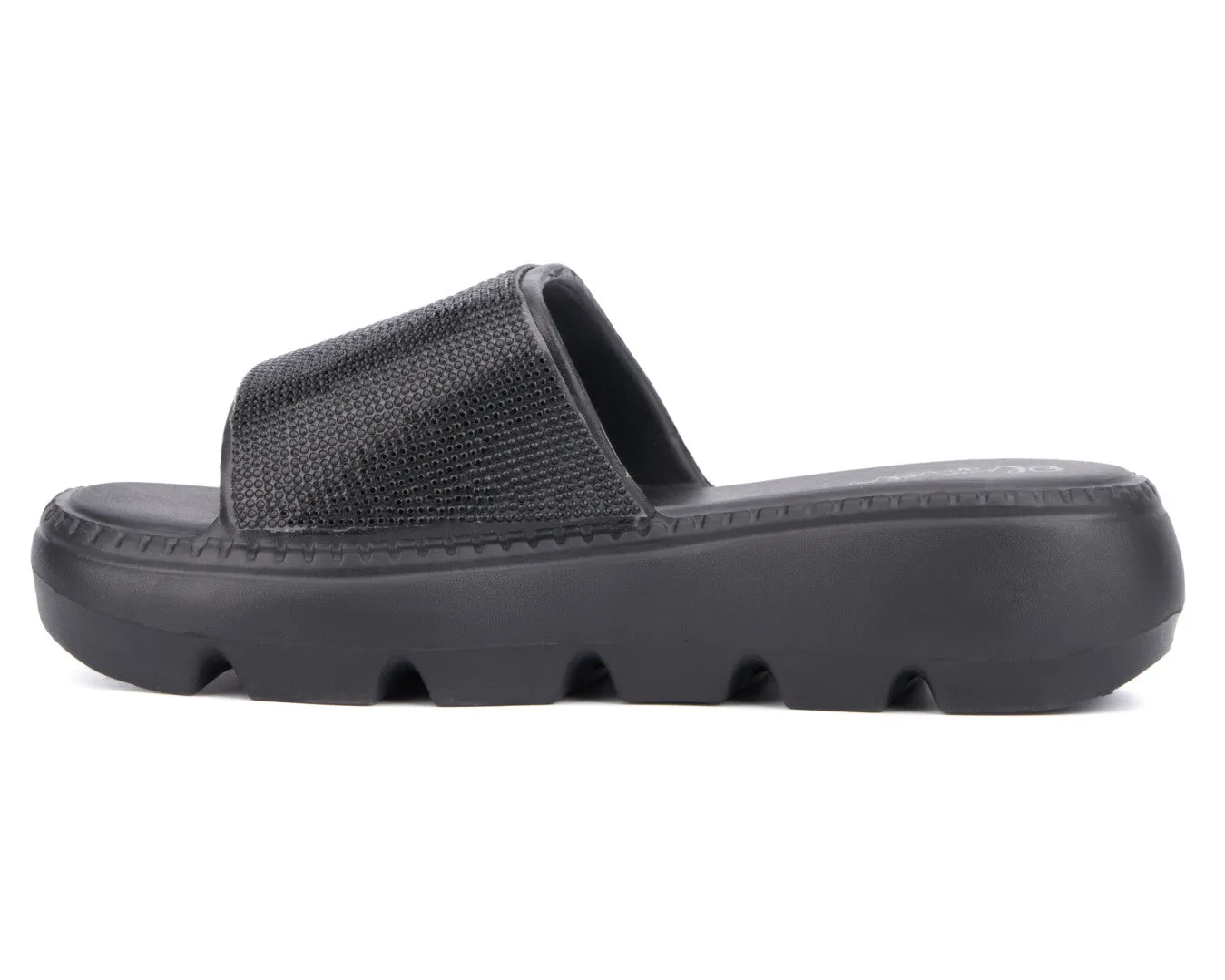 Women's Glitter Gaze Slide Sandal