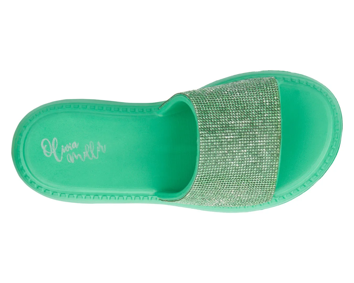 Women's Glitter Gaze Slide Sandal