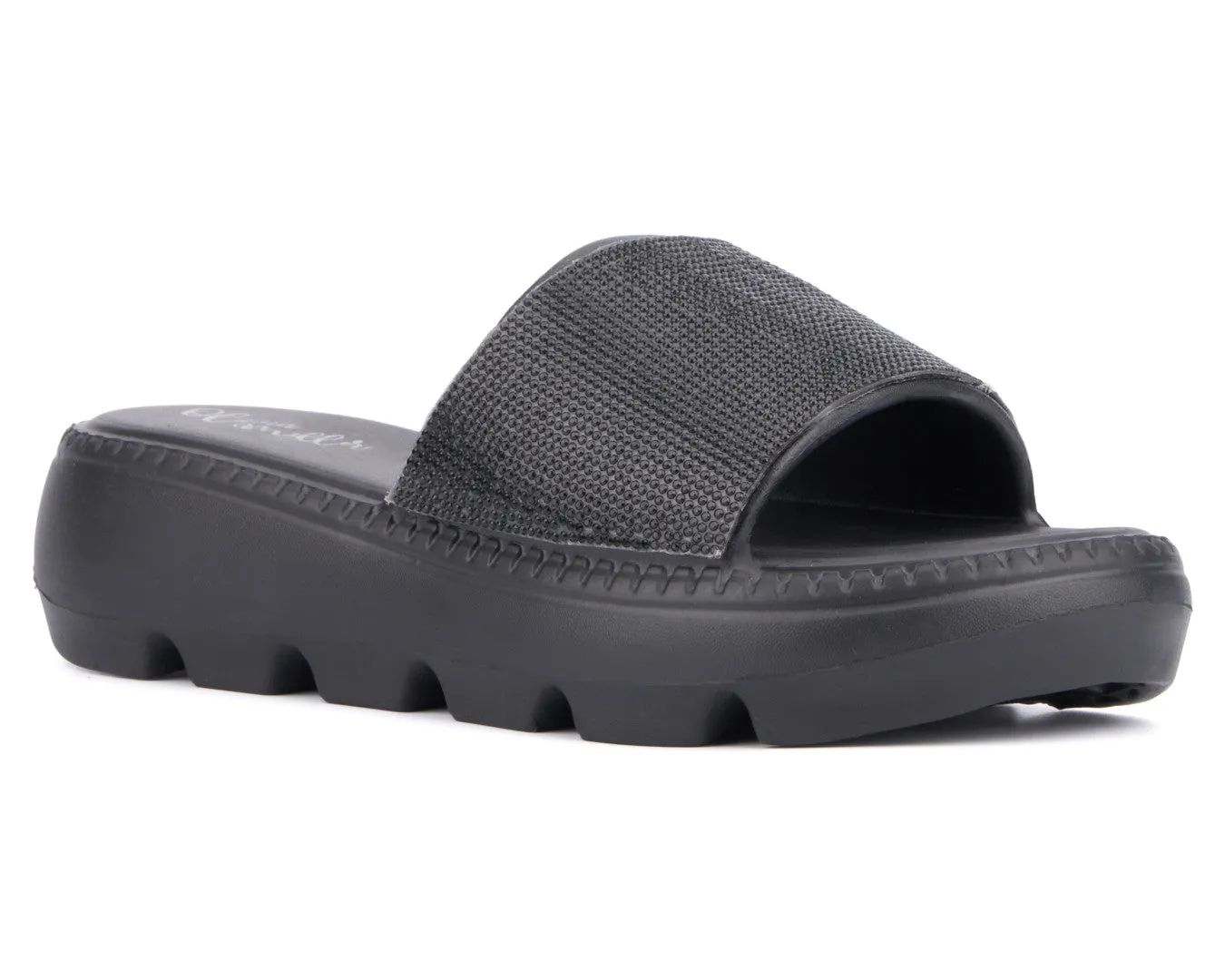 Women's Glitter Gaze Slide Sandal