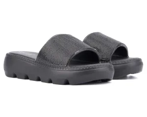 Women's Glitter Gaze Slide Sandal