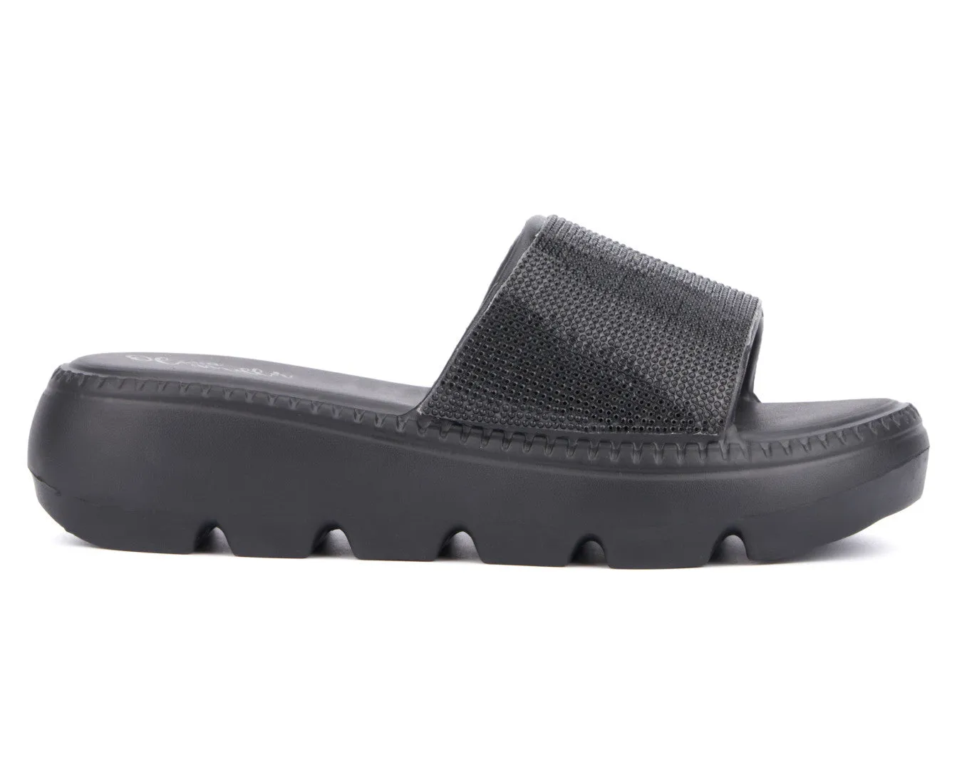 Women's Glitter Gaze Slide Sandal