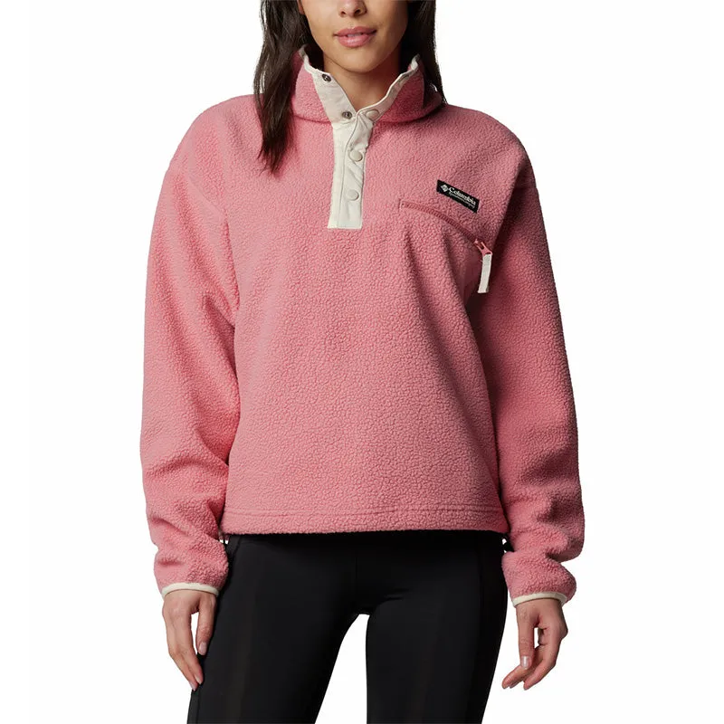 Women's Helvetia™ II Cropped Half Snap Fleece Pullover