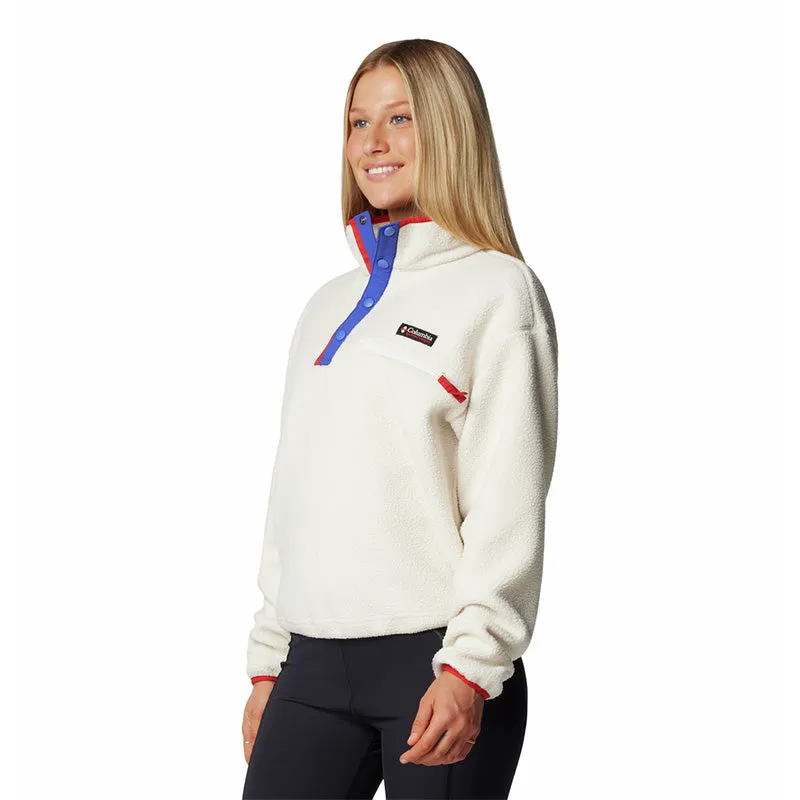 Women's Helvetia™ II Cropped Half Snap Fleece Pullover