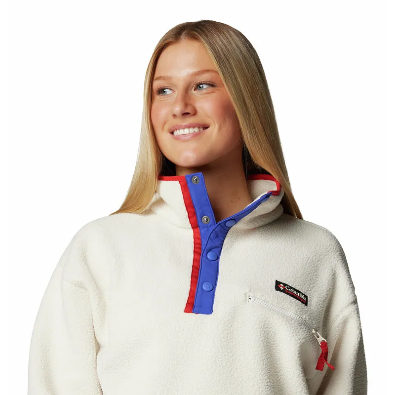 Women's Helvetia™ II Cropped Half Snap Fleece Pullover