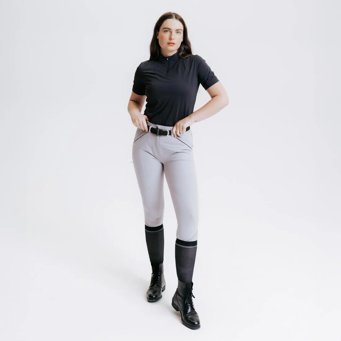 Women's Horse Riding Short-Sleeved Heritage Polo Shirt