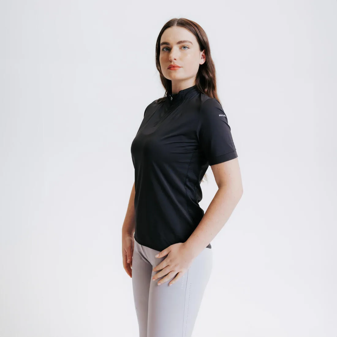 Women's Horse Riding Short-Sleeved Heritage Polo Shirt