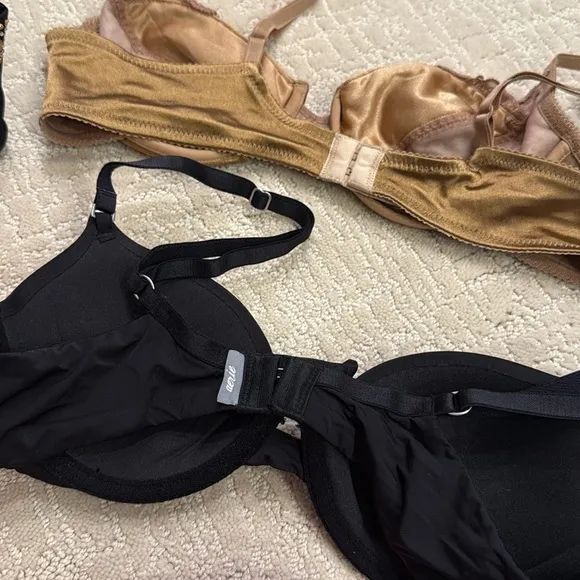 Women's Intimates Collection - Black, Gold, Orange, Pink Bras 32B