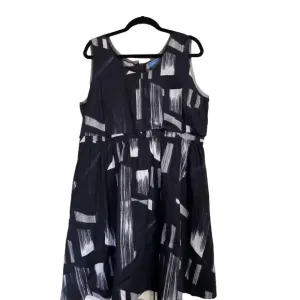 Women's Simply Vera Vera Wang Dress, XL, Black &amp; White