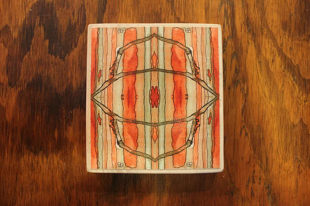 Wood Block 'Desert'