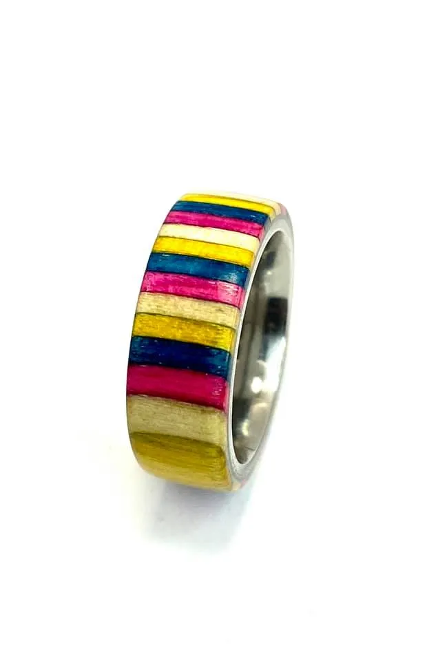 Wooden Ring | Dyed Birchwood Ring