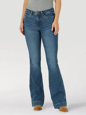 Wrangler Retro Green High Rise Jeans